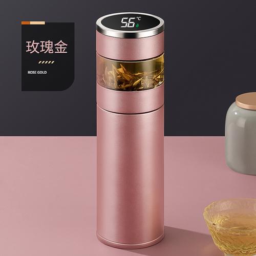 分离智能陶瓷内胆316不锈钢高档办公刻字礼品定制杯子